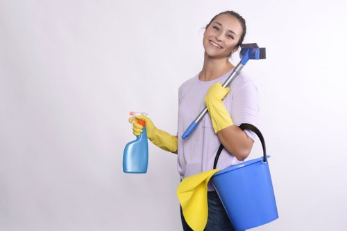 Local window cleaning service for a shopfront in SE19